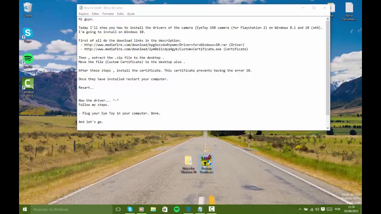 ecrm driver for windows 8